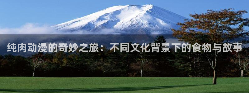 91动漫一区：纯肉动漫的奇妙之旅：不同文化背景下的食物与故事