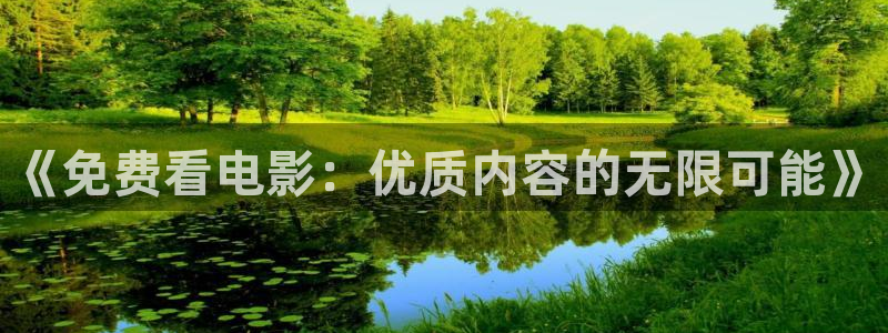 91动漫区：《免费看电影：优质内容的无限可能》