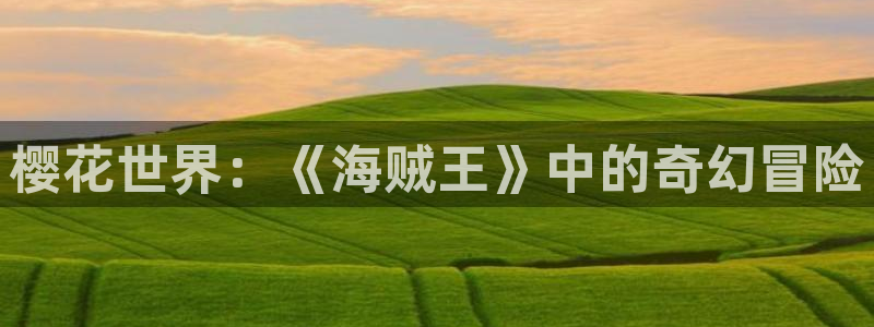 91动漫在线下载：樱花世界：《海贼王》中的奇幻冒险